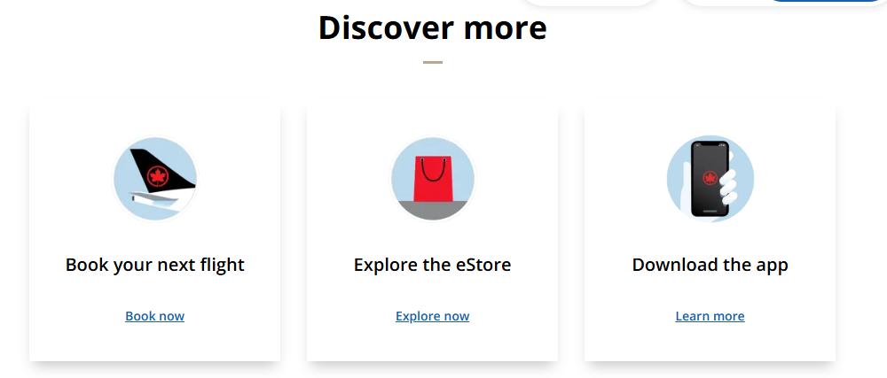 Aeroplan Discover More